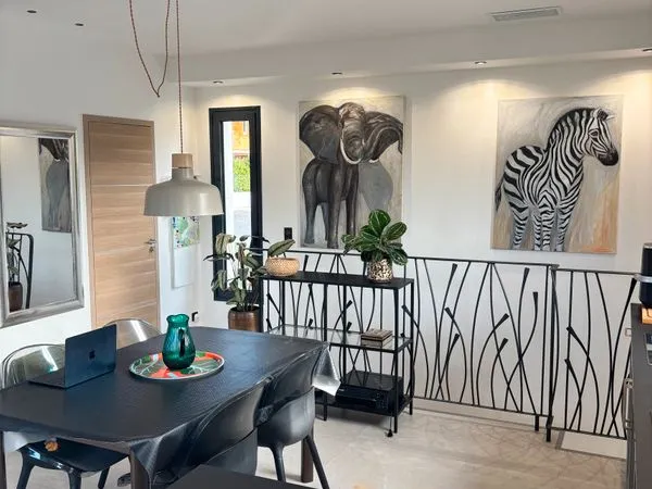 Bail Mobilité Janvier-Mai Haut de Villa/ Appartement 3p Saint paul de vence 90m2 