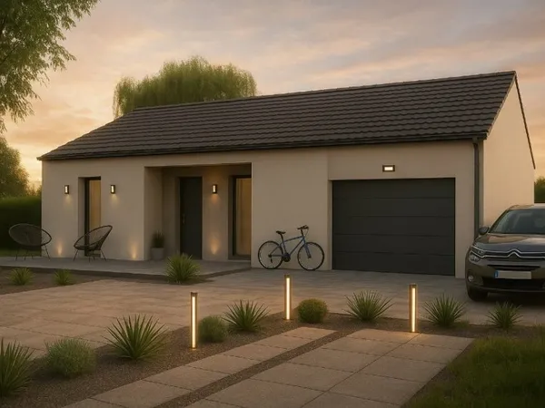 Terrain 669 m² 