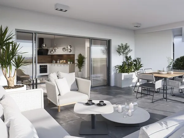 SPLENDIDE T3 DE 72M² AVEC 15M² DE TERRASSE VUE DEGAGEE SUR LES COLLINES DE NICE 