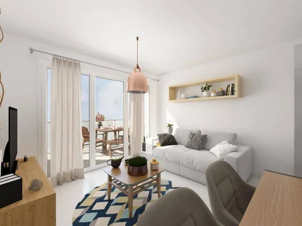 Appartement 3 pièces 63 m² 