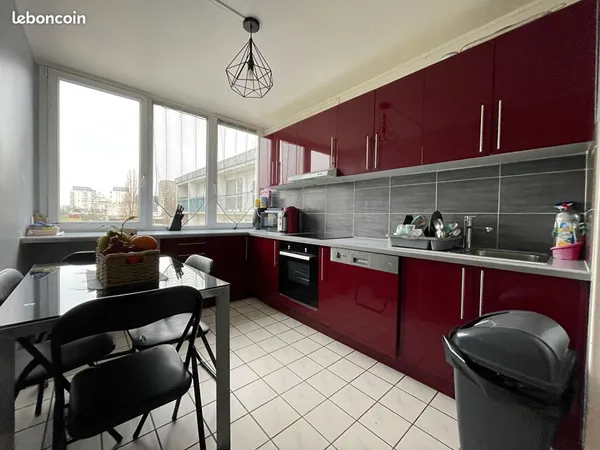 Appartement 3 pièces 61 m² 