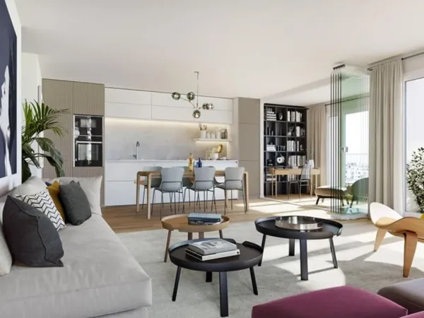 4 PIÈCES de 97m² + BALCON + PKG(s) 