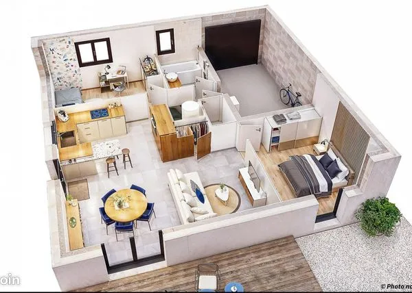 Maison 4 pièces 61 m² 