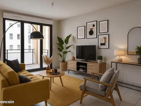 Appartement 3 pièces 57 m² 