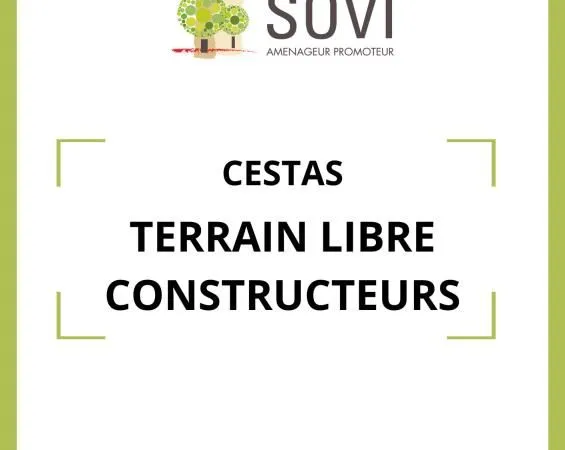 Terrain 773 m² Cestas 
