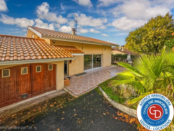 Maison de plain-pied 5 pièces 110 m² 