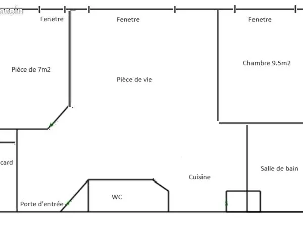 Appartement à louer meublé en longue durée 