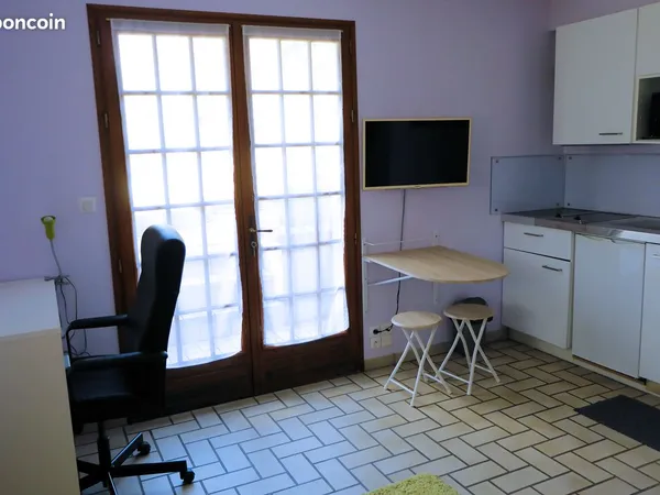 Studio pour travailleur en mission ou stagiaire 