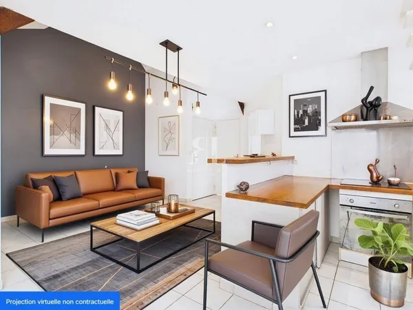 Duplex 2 pièces 37 m² 