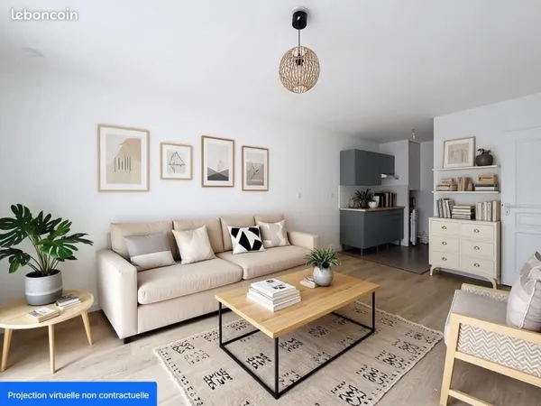 Appartement 2 pièces 26 m² 