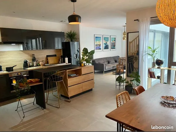 Sous-location Bordeaux bastide Triplex - roof top 