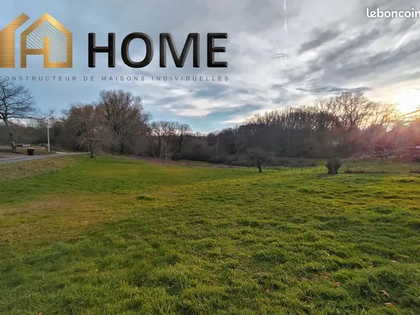 Terrain 814 m² Saint Genes De Lombaud 
