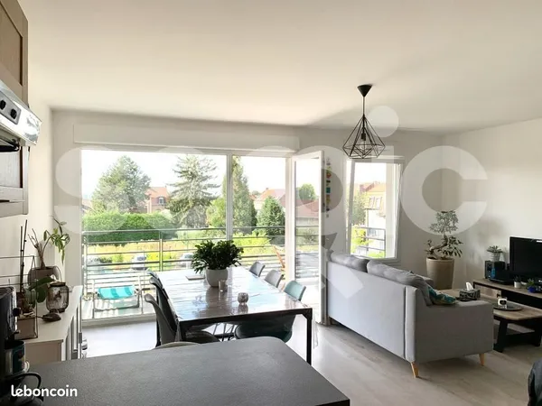 Appartement 3 pièces 63 m² 