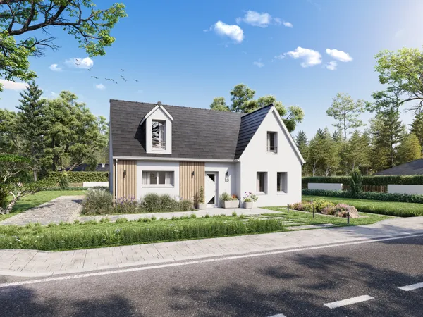Terrain + maison 109 m² 