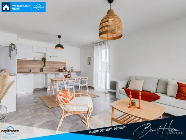 Appartement 3 pièces 62 m² 