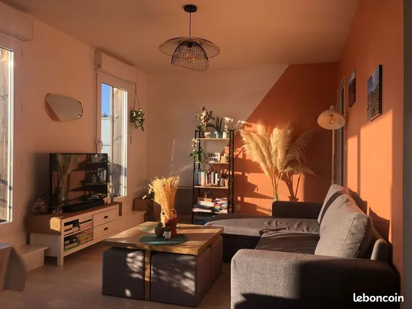 Appartement meublé 2 pièces 45m2 