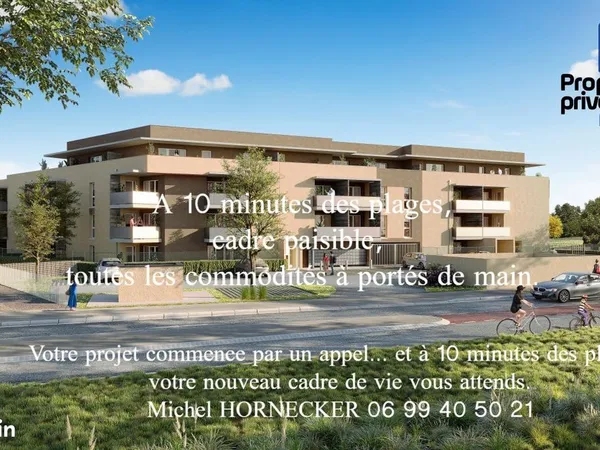 Appartement 2 pièces 38 m² 