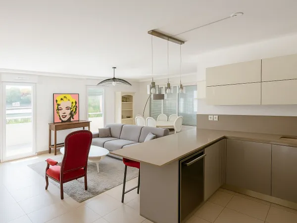 Cagnes sur mer, Appartement toit terrasse 5 pièces 102m2 ave 