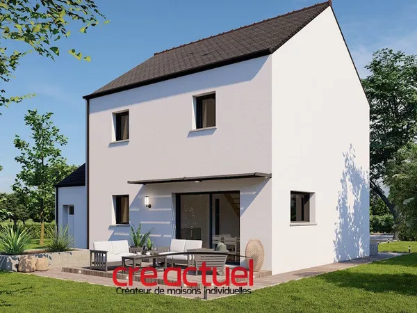 Terrain + maison 90 m² 