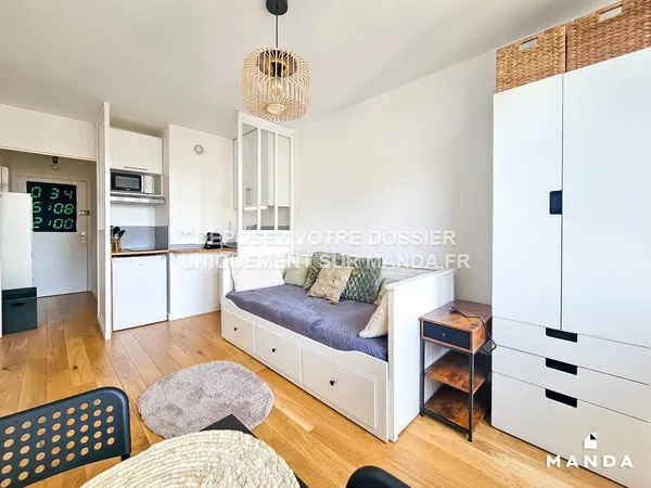 Appartement 1 pièce 17 m² 
