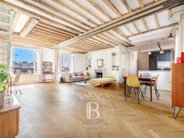 Vente Appartement - Paris 3 - Square du Temple - 2 chambres - Ma 