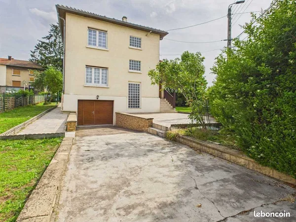 Maison individuelle - 87 m² - 3 chambres - Terrasse - Jardin - Garage 