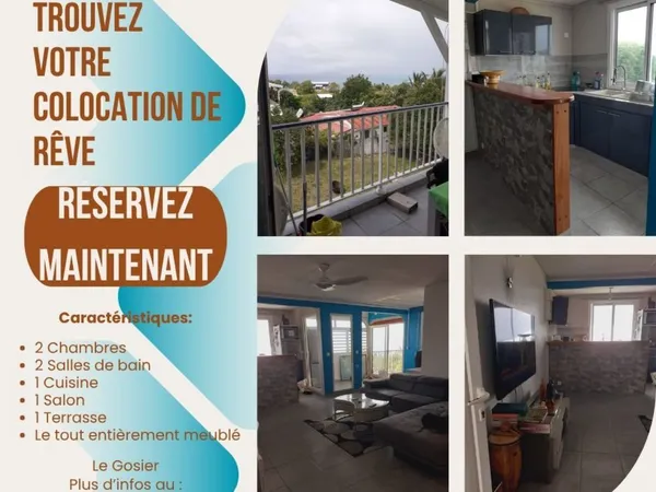 Appartement en colocation 
