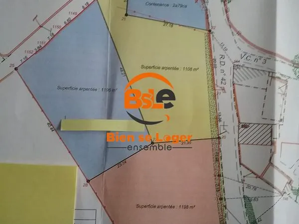 Terrain 1108 m² Gabrias 