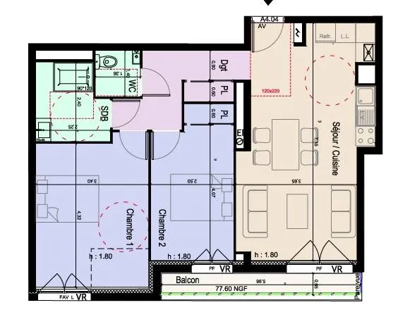 Beauvais - Centre-ville | Appartement neuf 2 chambres 