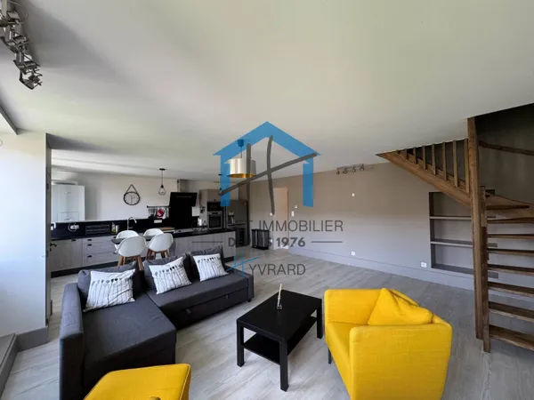 Duplex 4 pièces 91 m² 