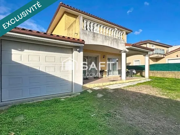 Une maison où l'on se sent bien, pensée pour la vie de famille - Roussillon!! 