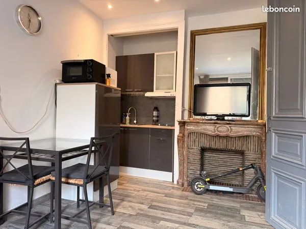 Studio meublé quartier Préfecture 