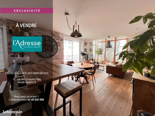 Loft 4 pièces 89 m² 