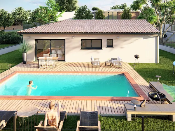 Terrain + maison 4 pièces 90 m² 