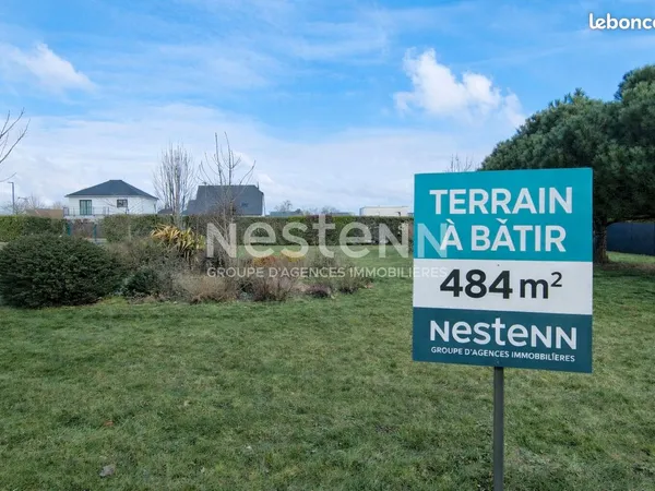 Terrain 484 m² TREGUEUX 