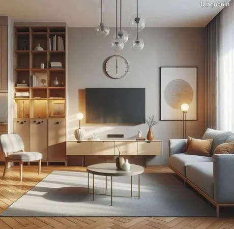 Appartement 3 pièces 59 m² 