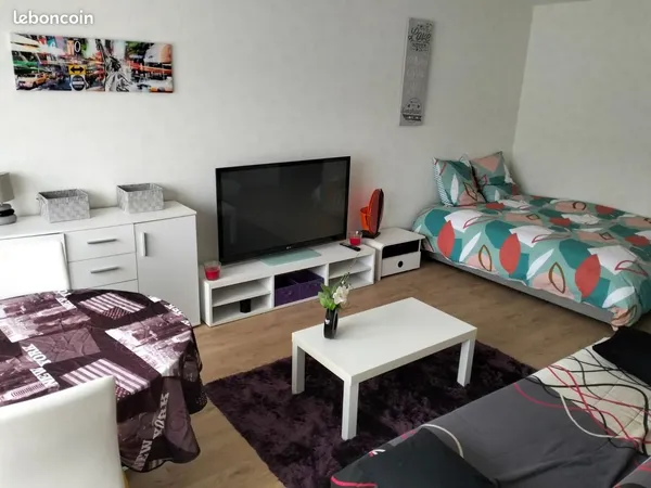 Studio 31m2 + parking, proche gare 
