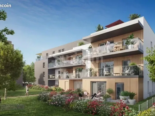 Appartement 3 pièces 63 m² 
