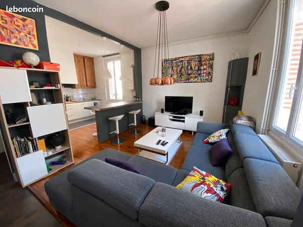 Maison de ville 90m² Agen Préfecture 