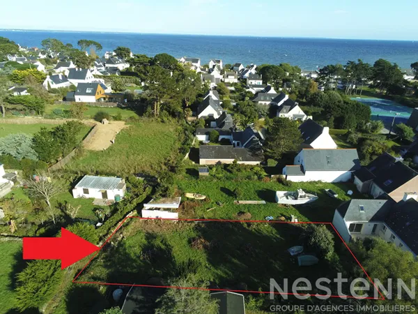 SAINT-PIERRE-QUIBERON - KERBOURGNEC terrain en vente de 600 m² 