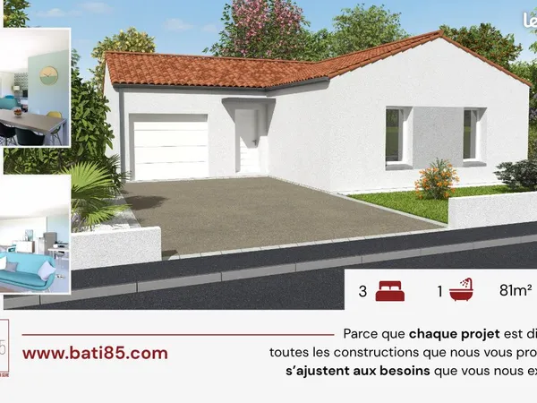 Maison 81 m² Landeronde 