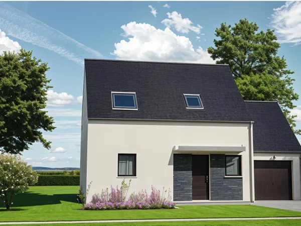 Terrain + maison 73 m² 