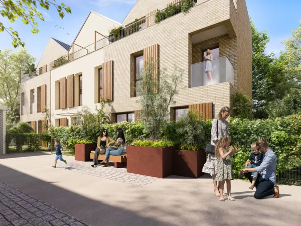 4 pièces de 76 m2 avec terrasse Dernier étage Quartier d 