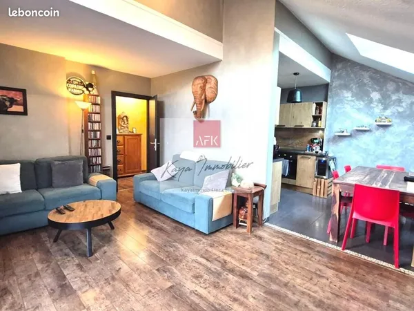 Duplex 4 pièces 78 m² 
