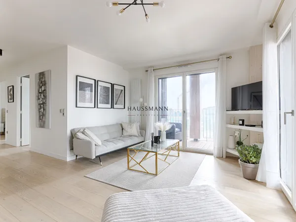 Vends appartement 62m² 2 chambres terrasse et vue Paris 13ème 