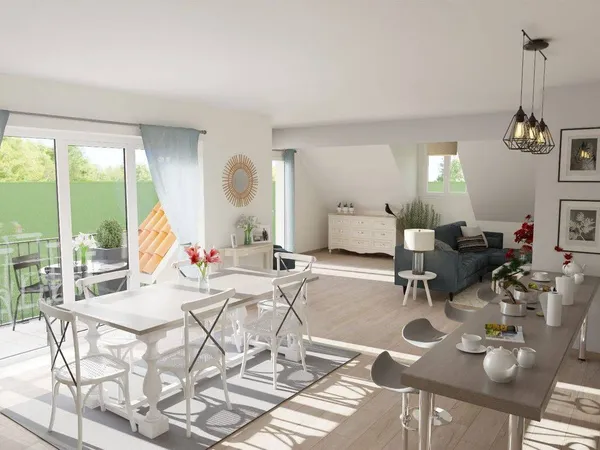 Appartement 2 pièces 48 m² 