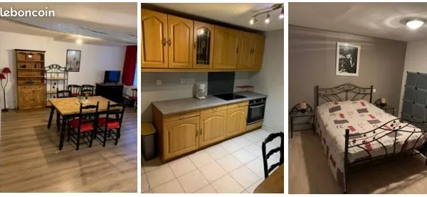 Bel appartement T3 de 70 m² RDC 