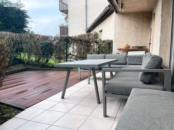T3 Rez-de-jardin - Double terrasses - Annecy (Cran-Gevrier) 