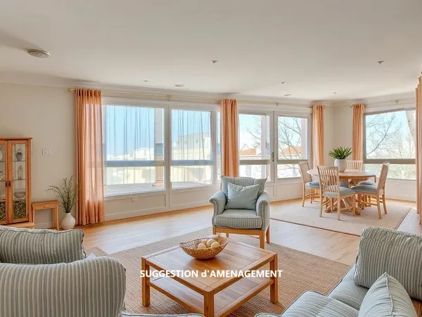 Vends appartement 89m² 