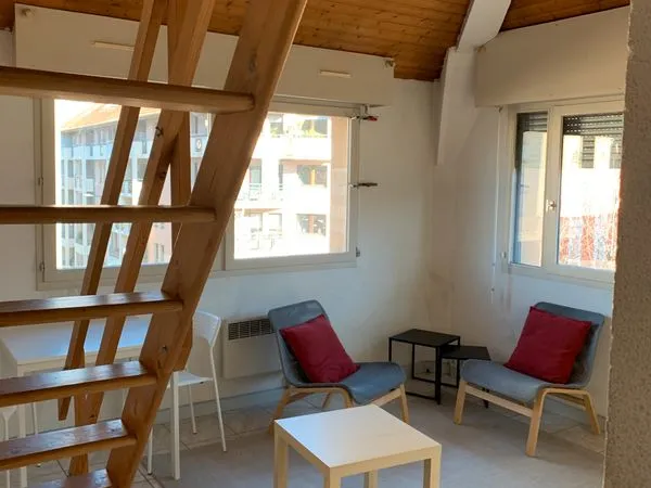 Studio meublé 29m² proche du marché de l'estacade 